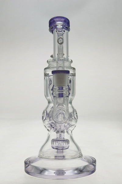TAG - 8.5" Faberge Egg Klein Incycler (Recycler) w/ Super Slit Puck (14MM Female)