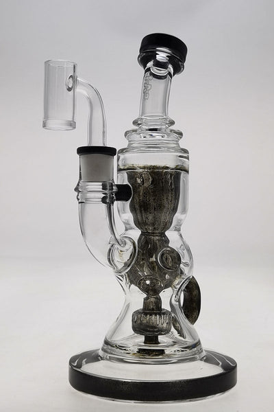 TAG - 8.5" Faberge Egg Klein Incycler (Recycler) w/ Super Slit Puck (14MM Female)