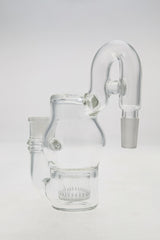 TAG - 5.5" Interior Showerhead Ashcatcher w/ Recycling E.C. (14MM Male to 14MM Female)