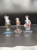 Quartz Castle - 4.00" Mini Bub Rig (14MM Female)