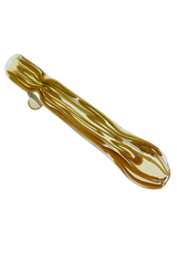Color Ribbon Chillum w/ Marble (Single Hole)