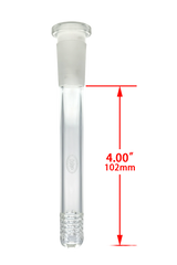 TAG - 18/14MM 6 Row x 3 (54 Hole) Open End Gridded Super Slit Downstem (5.50")