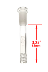TAG - 18/14MM 6 Row x 3 (54 Hole) Open End Gridded Super Slit Downstem (5.50")