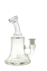 TAG - 6.5" Bent Neck Downward Super Slit Single Showerhead w/ Bellow Base 50x5MM (14MM Female)