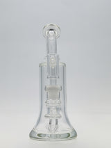 TAG - 8.5" Bent Neck Gill Seal Double UFO Showerhead w/ Bellow Base 50x5MM (14MM Female)