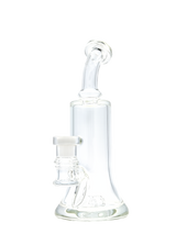 TAG - 8.5" Bent Neck Gill Seal Double UFO Showerhead w/ Bellow Base 50x5MM (14MM Female)