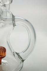 TAG - 8" Recycling Stacked Bellow Ball Bent Neck with Super Slit Puck Diffuser (14MM Female)