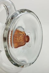 TAG - 8" Recycling Stacked Bellow Ball Bent Neck with Super Slit Puck Diffuser (14MM Female)