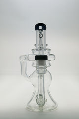 TAG - 8" Recycling Stacked Bellow Ball Bent Neck with Super Slit Puck Diffuser (14MM Female)