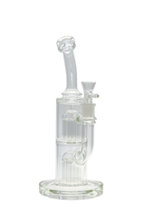 TAG - 12" Bent Neck Fixed Double 12 Arm Tree 65x5MM (18MM Female)