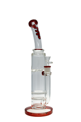 TAG - 16" Bent Neck Double Honeycomb w/ Spinning Splash Guard (18MM Female)