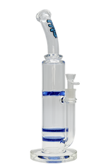 TAG - 16" Bent Neck Double Honeycomb w/ Spinning Splash Guard (18MM Female)