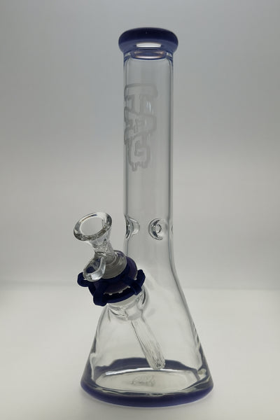 TAG - 12" Beaker 44x4MM - 18/14MM Downstem (4.00")