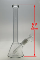 TAG - 12" Beaker 32x4MM - 18/14MM Downstem (2.75")