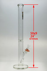 TAG - 24" Straight Tube 50x9MM - 18/14MM Downstem (4.00")