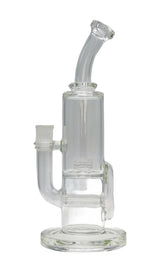TAG - 14" Bent Neck Gridded Triple Inline to Gridded Dome Recycler 60x5MM (18MM Female)
