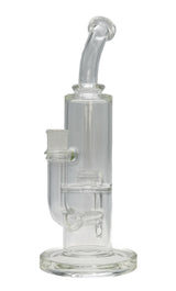 TAG - 14" Bent Neck Gridded Triple Inline to Gridded Dome Recycler 60x5MM (18MM Female)