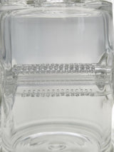 TAG - 14" Bent Neck Gridded Triple Inline to Gridded Dome Recycler 60x5MM (18MM Female)