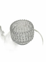 TAG - 14" Bent Neck Gridded Triple Inline to Gridded Dome Recycler 60x5MM (18MM Female)