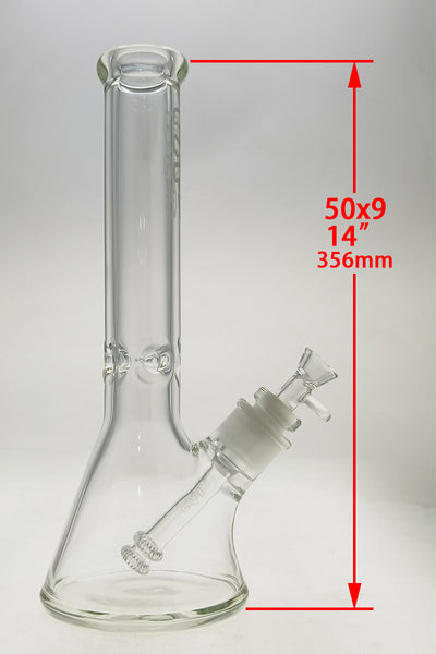 TAG - 14" Beaker 50x9MM - 28/18MM Downstem (4.50")