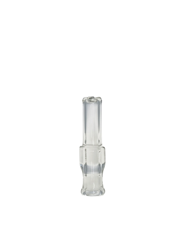 TAG - Glass Rolling Tip with Mouth Piece and Tri-Screen - 8MM OD - Clear .01 (2nd Quality)