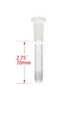 Jane West x TAG - 18/14MM Closed End Rounded Super Slit Showerhead Downstem