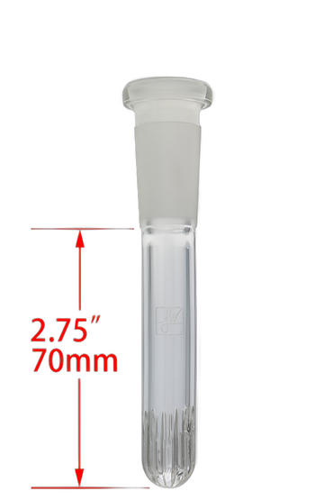 Jane West x TAG - 18/14MM Closed End Rounded Super Slit Showerhead Downstem