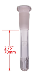 Jane West x TAG - 18/14MM Closed End Rounded Super Slit Showerhead Downstem