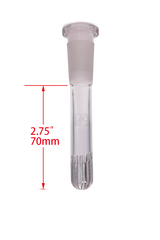 Jane West x TAG - 18/14MM Closed End Rounded Super Slit Showerhead Downstem
