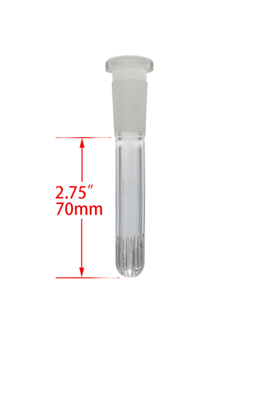 Jane West x TAG - 18/14MM Closed End Rounded Super Slit Showerhead Downstem
