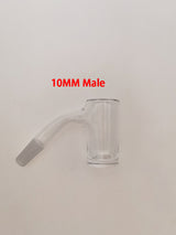 TAG - Full Weld Concave Quartz Banger Can (Flat Top) High Air Flow 20x2MM-4MM