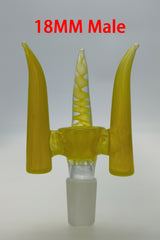 TAG - 4 Hole Disc Screen Slide with Inverted Triple Horn Handle