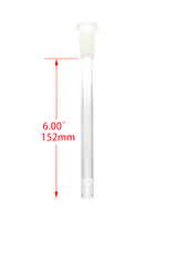 TAG - 18/14MM 6 Row x 3 (54 Hole) Open End Gridded Super Slit Downstem (5.50")