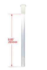 TAG - 18/14MM 10 Row x 3 (90 Hole) Closed End Gridded Super Slit Bong Downstem