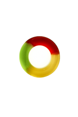 TAG - 18/14MM 10 Row x 2 (60 Hole) Open End Gridded Super Slit Downstem (18/14MM Downstem)