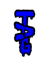 TAG - Wavy Label Sticker 3.50" x 2.00"