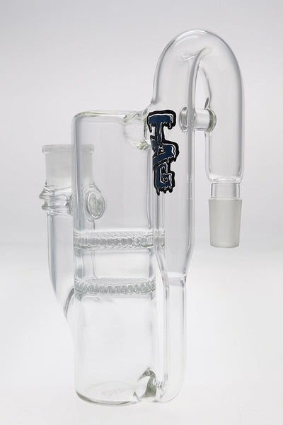 TAG - 8.25" Double Honeycomb Ash Catcher w/ Recycling E.C. 50x5MM (18MM Male to 18MM Female)