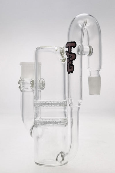 TAG - 8.25" Double Honeycomb Ash Catcher w/ Recycling E.C. 50x5MM (18MM Male to 18MM Female)