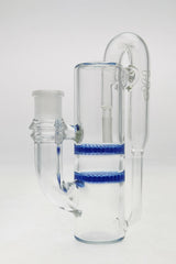 TAG - 8.25" Double Honeycomb Ash Catcher w/ Recycling E.C. 50x5MM (18MM Male to 18MM Female)