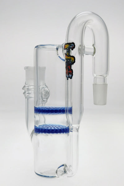 TAG - 8.25" Double Honeycomb Ash Catcher w/ Recycling E.C. 50x5MM (18MM Male to 18MM Female)