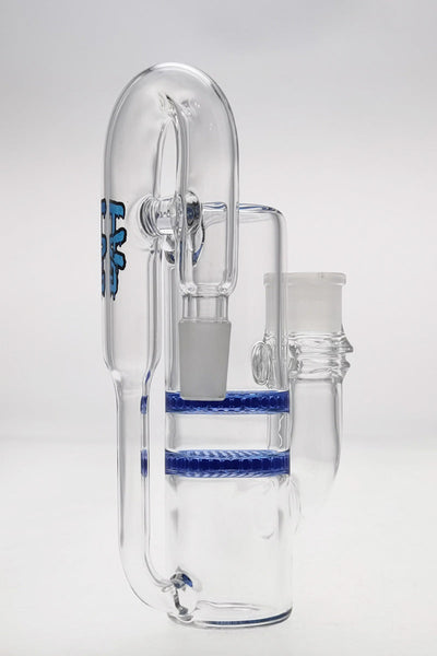 TAG - 8.25" Double Honeycomb Ash Catcher w/ Recycling E.C. 50x5MM (18MM Male to 18MM Female)