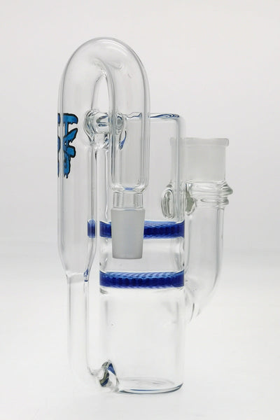 TAG - 8.25" Double Honeycomb Ash Catcher w/ Recycling E.C. 50x5MM (18MM Male to 18MM Female)