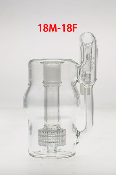 TAG - 6.50" Super Slit Matrix Ash Catcher 65x5MM (18MM Male to 18MM Female)