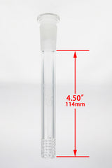 TAG - 18/14MM 6 Row x 3 (54 Hole) Open End Gridded Super Slit Downstem (5.50")