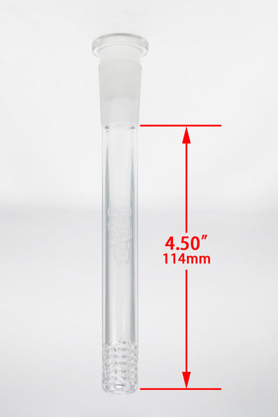 TAG - 18/14MM 6 Row x 3 (54 Hole) Open End Gridded Super Slit Downstem (5.50")