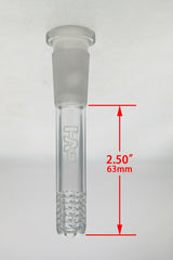 TAG - 18/14MM 6 Row x 3 (54 Hole) Open End Gridded Super Slit Downstem (5.50")