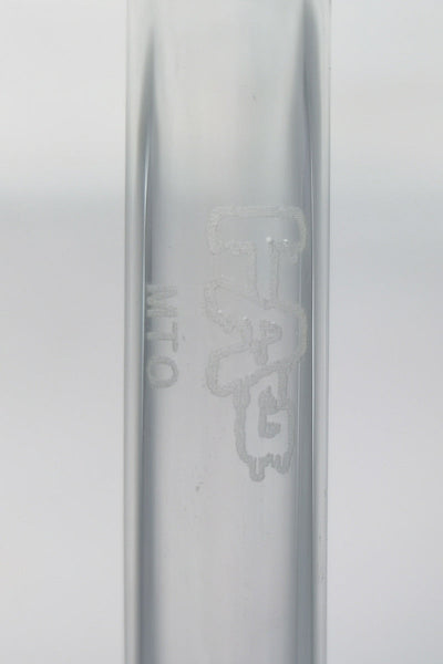 TAG - 18/14MM 6 Row x 3 (54 Hole) Open End Gridded Super Slit Downstem (5.50")