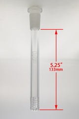 TAG - 18/14MM 6 Row x 3 (54 Hole) Open End Gridded Super Slit Downstem (5.50")