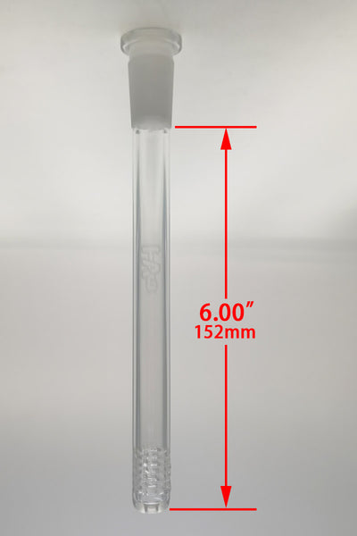 TAG - 18/14MM 6 Row x 3 (54 Hole) Open End Gridded Super Slit Downstem (5.50")