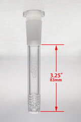 TAG - 18/14MM 6 Row x 3 (54 Hole) Open End Gridded Super Slit Downstem (5.50")